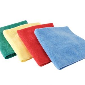 Салфетка Микрофибра 35х40 см. 320 гр./м2, красная (упаковка 5 шт.)